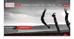 Desktop Screenshot of bewegungsspielraum.com